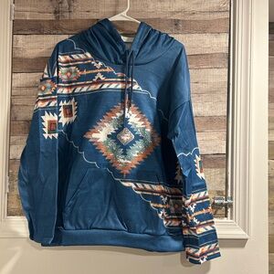 NWOT Southwestern Hoodie